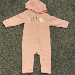 Footless fleece outfit